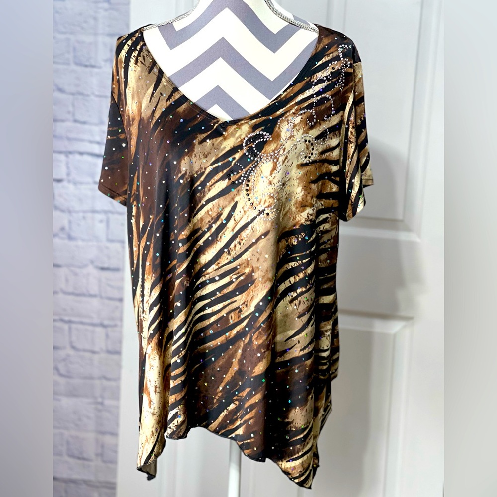 Brittany Black ✨ Tiger Print 🐅 1X